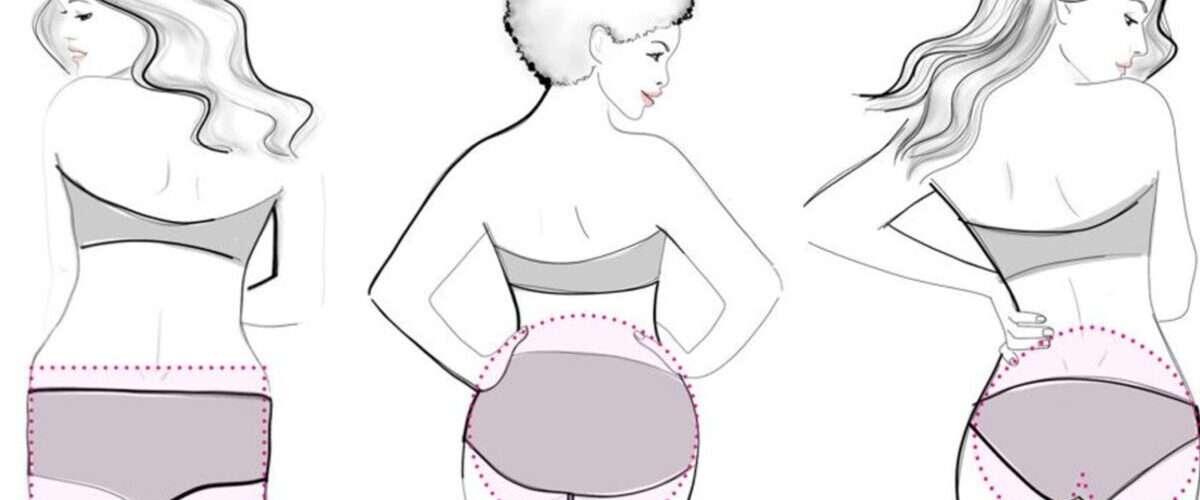 formes des fessiers