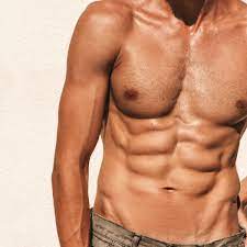 V line abs homme